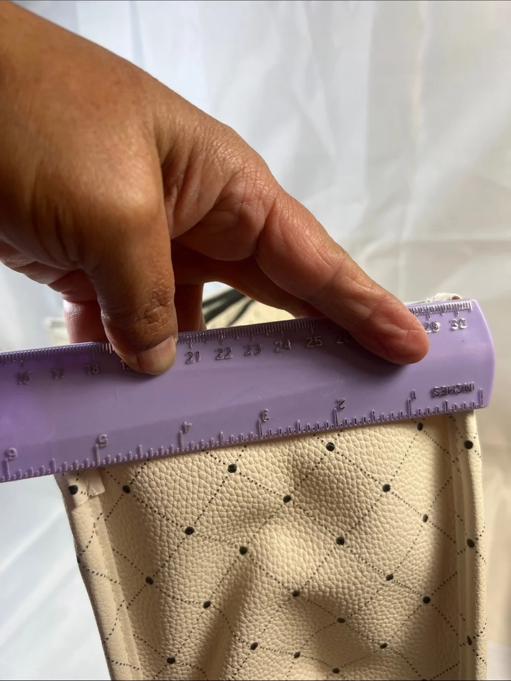 White Quilted Travel Pouch Set - Women Bags